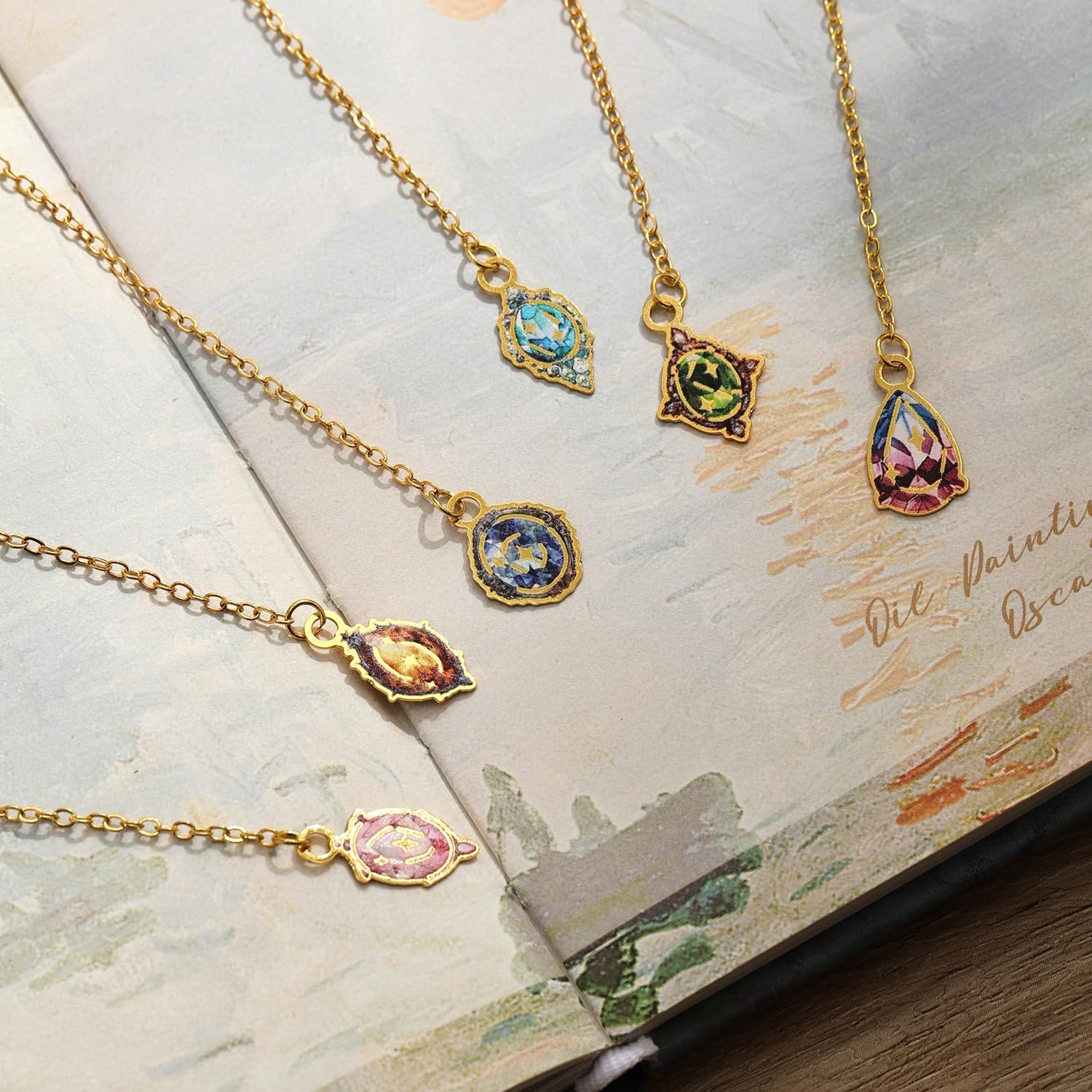 Butterfly Metal Bookmark with Chain