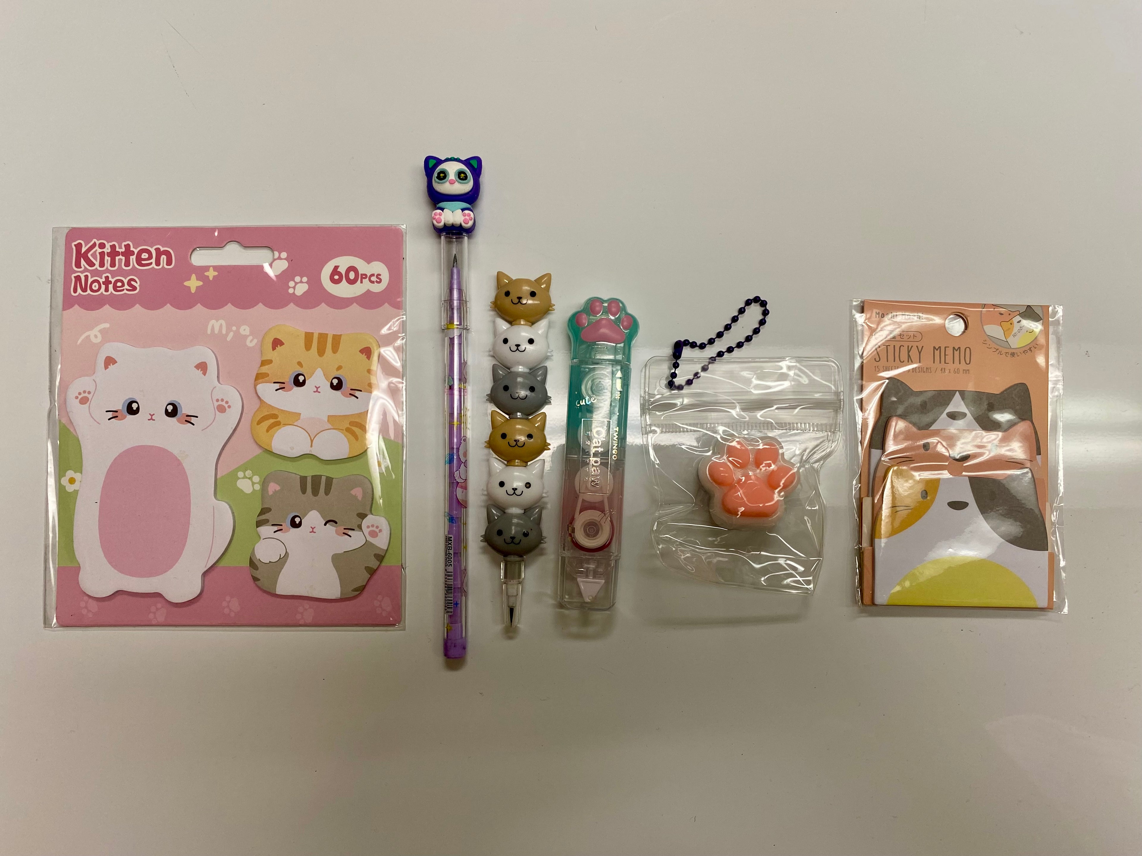 Cute Kitty Stationery Bundle