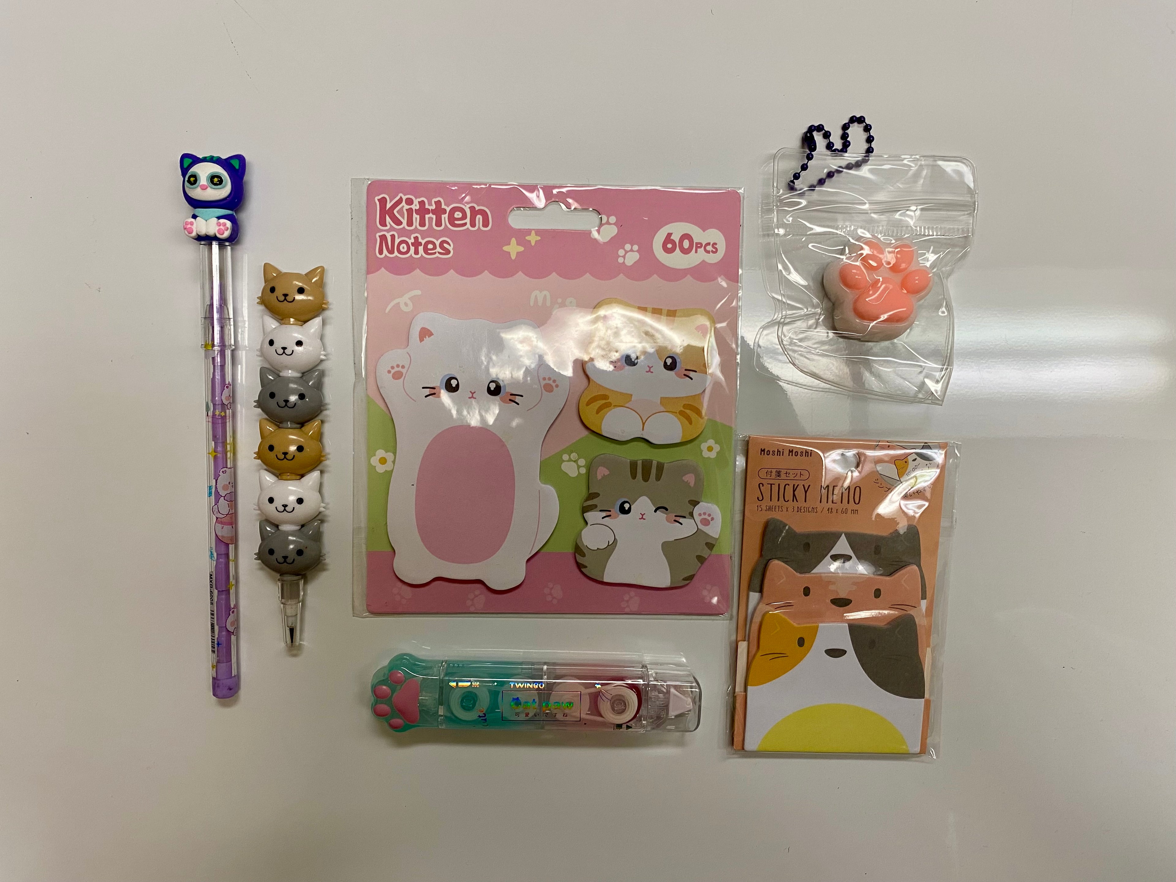 Cute Kitty Stationery Bundle